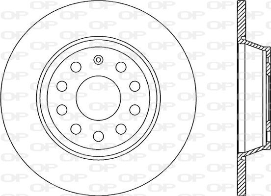 OPEN PARTS Bremžu diski BDR2263.10